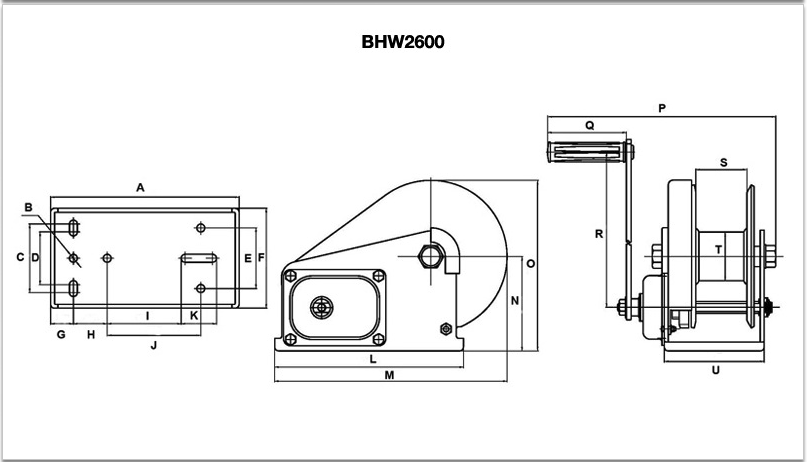 Hand Winches General Purpose - Tas Lifting - Tasmania Lifting